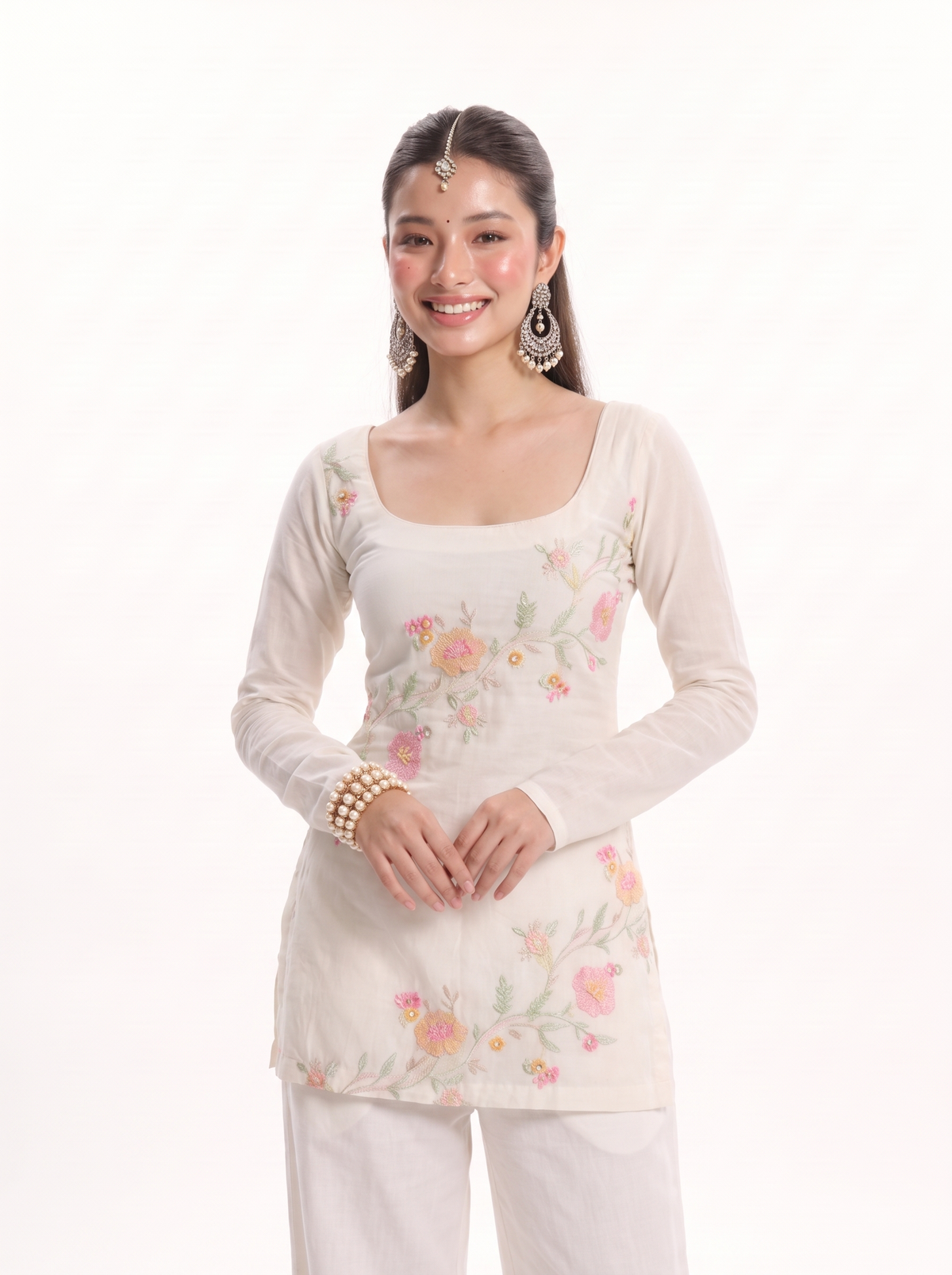 Esha Deep Back Kurti