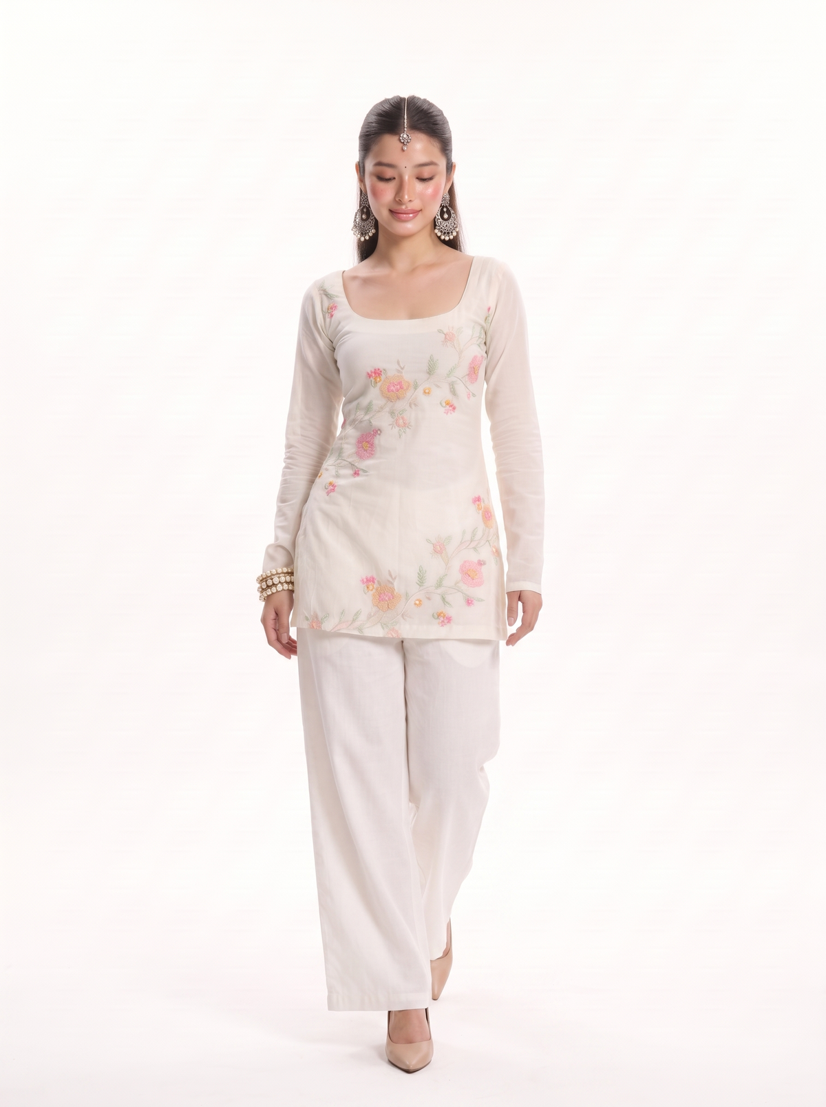 Esha Deep Back Kurti