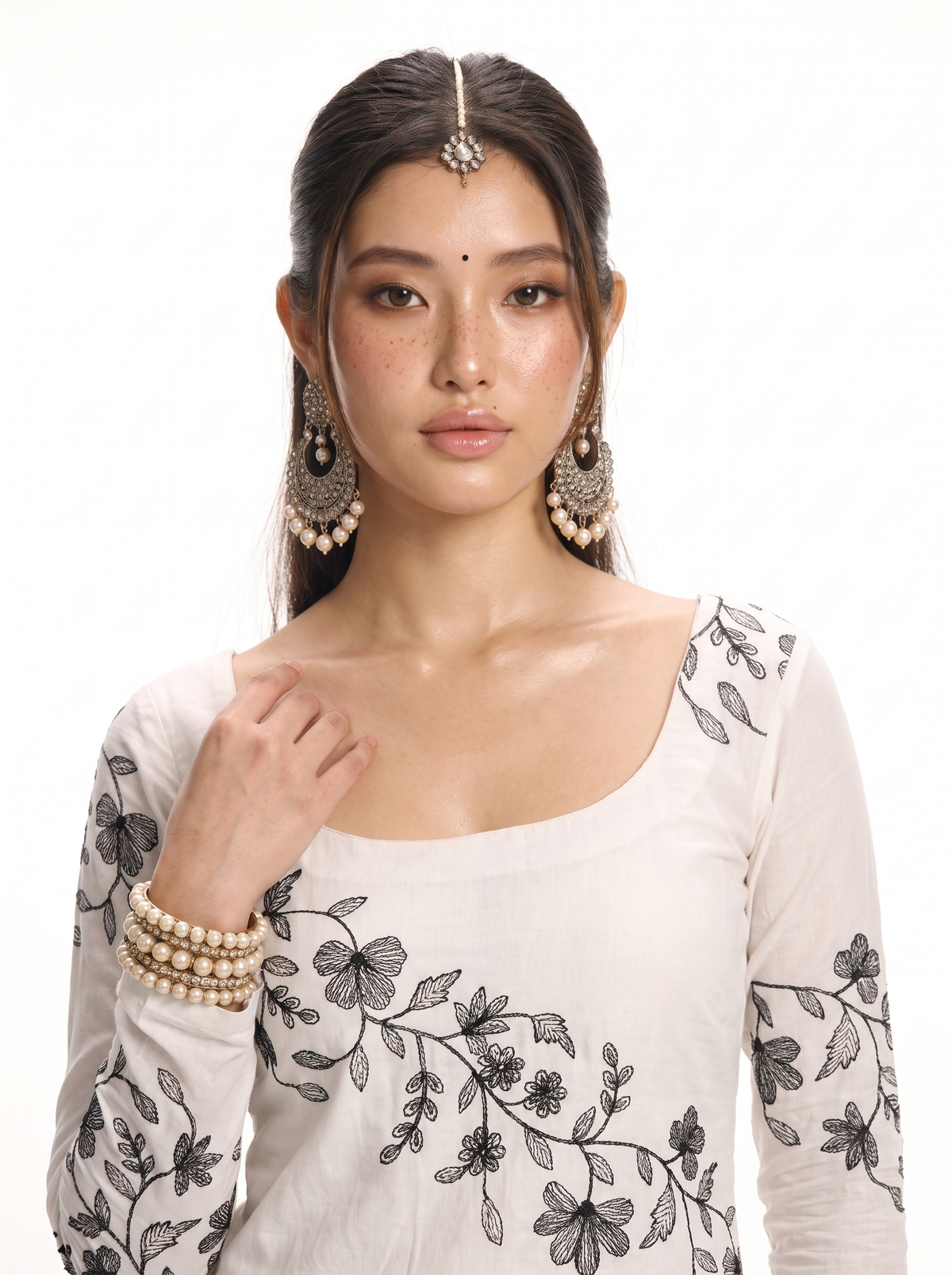 Zisha Deep Back Kurti