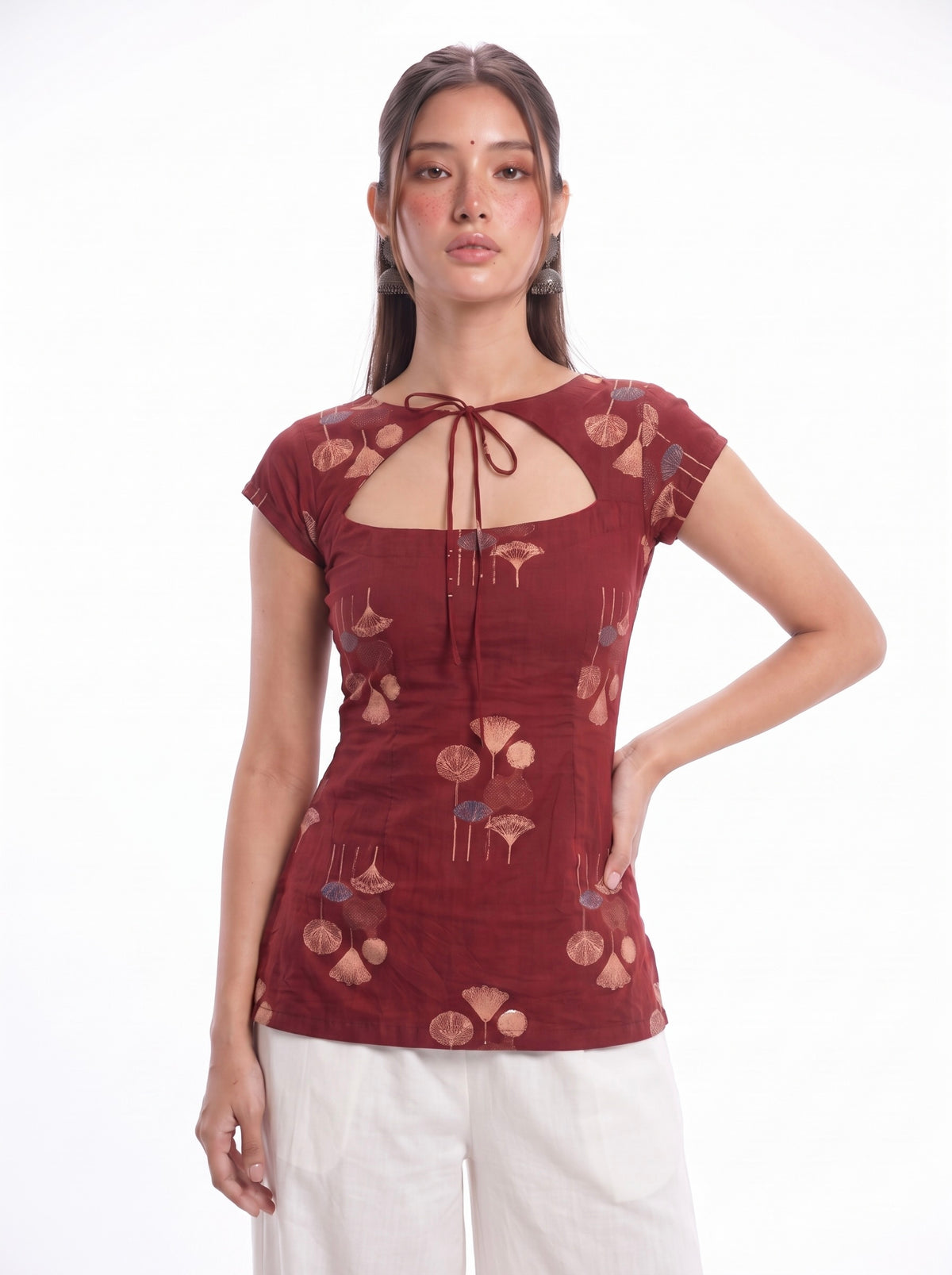 Dilruba Front Tie Corset Kurti