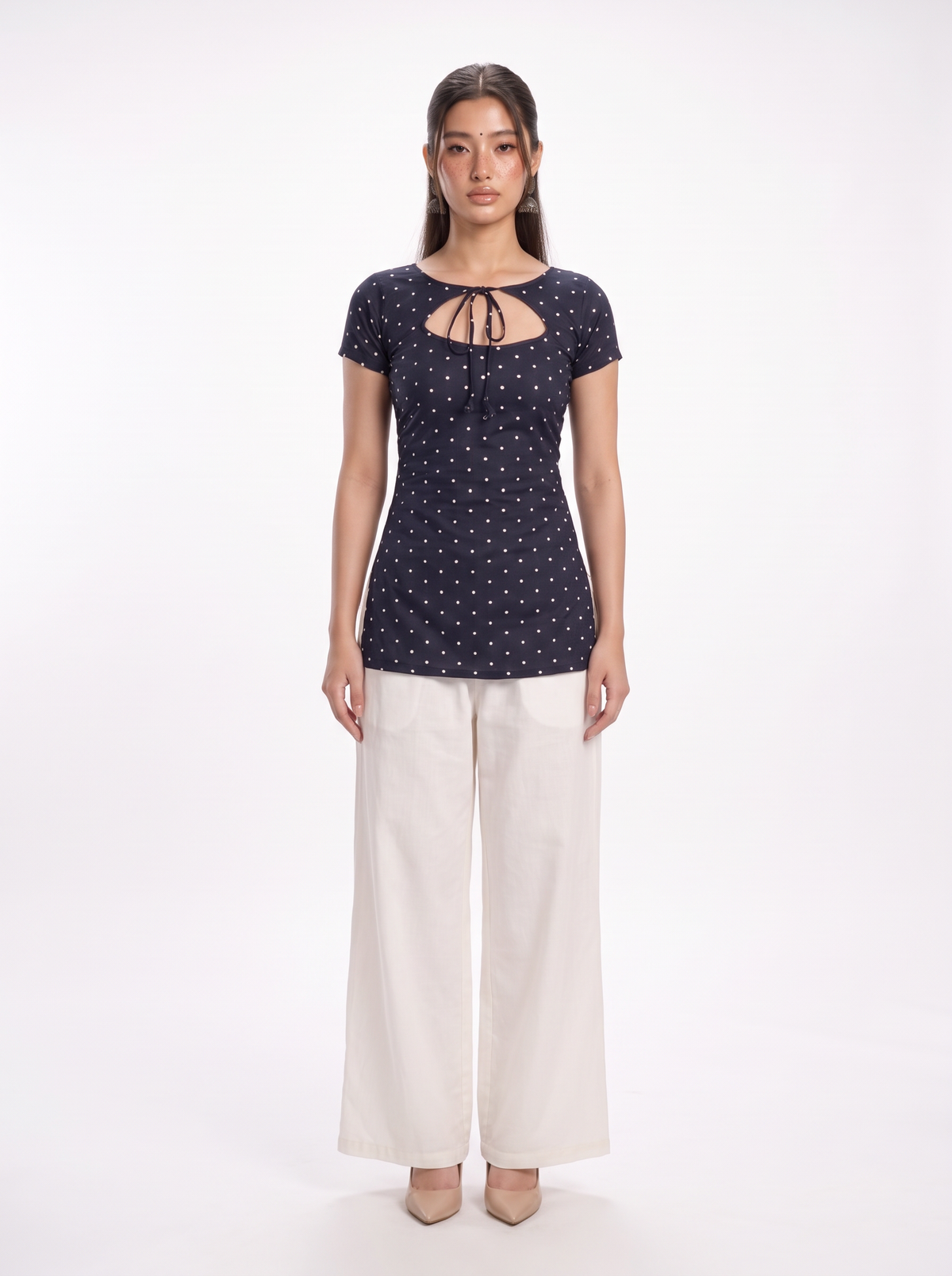 NEELAM TIE NECK KURTI