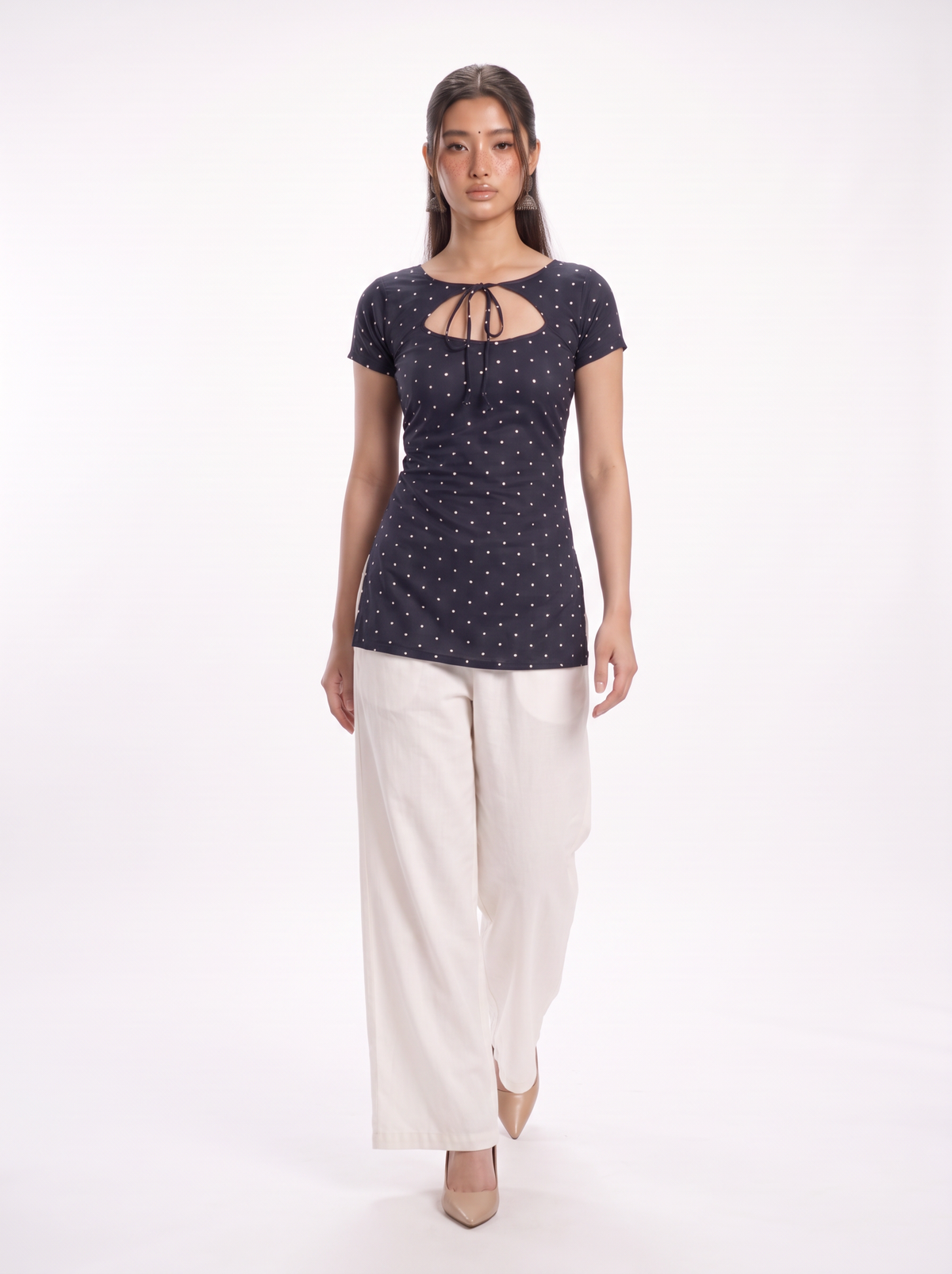 NEELAM TIE NECK KURTI