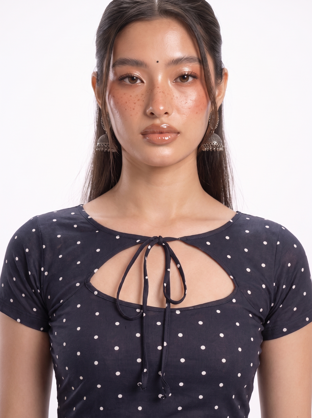 NEELAM TIE NECK KURTI